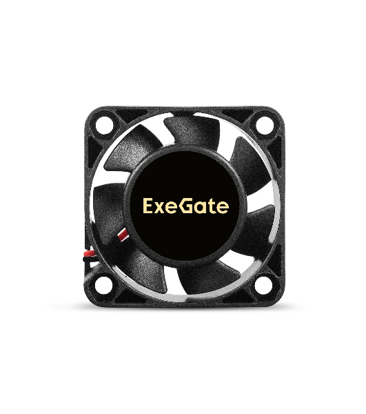 Вентилятор для корпуса ExeGate ExtraPower EP04010S2P-5 черный, 40 мм, 7500 об/мин, 35 дБ, 2 pin