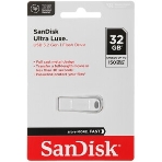 Флешка USB SanDisk Ultra Luxe (SDCZ75-032G-G46), 32Gb, USB Type-C, R/W 150/70, серебристый, фото5