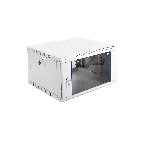 Шкаф телеком. настенный разборный 6U (600х520) дверь стекло, черный (ШРН-Э-6.500-9005), фото9