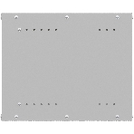 Шкаф коммутационный NTSS Lime (NTSS-WL9U5560GS) настенный 9U 550x600 мм пер. дв. стекл несъемн. бок. пан. 30 кг серый 110 град. IP20 сталь, фото3