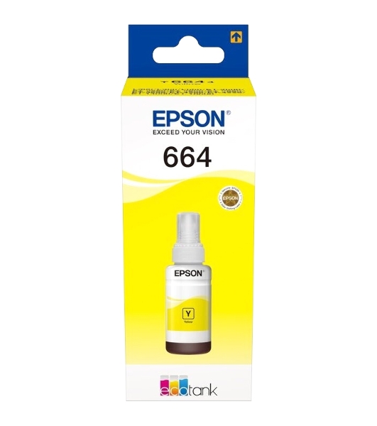 Чернила для Epson C13T66444A Epson L100 (yellow) 70 мл