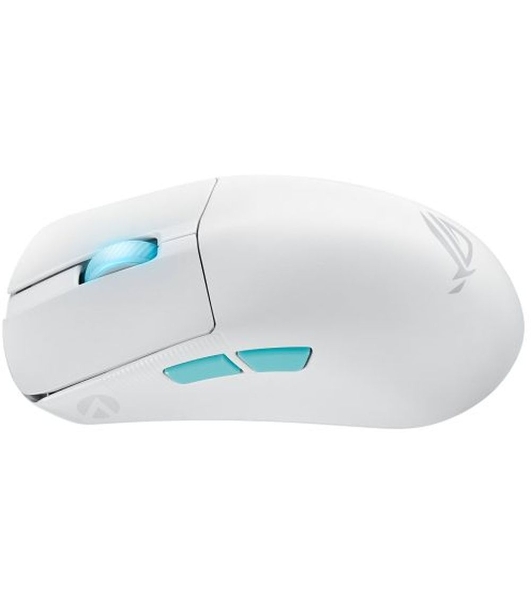 Мышь беспроводная/проводная ASUS ROG Harpe Ace Aim Lab Edition белый, 36000 dpi, радиоканал, Bluetooth, USB, кнопки - 5
