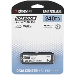 Накопитель SSD Kingston DC2000B, 240Gb, PCIe 4.0 x4, M.2 2280, R/W 4500/400, фото9
