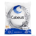Экранированный патч-корд Cabeus, кат. 5е, экр., F/UTP, RJ45/RJ45, LSZH, AWG24, 5м, серый, фото3