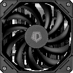 Устройство охлаждения(кулер) ID-Cooling IS-67-XT черный 120мм алюминий+медь 2200rpm 35db 4-pin 150W 67мм, фото7