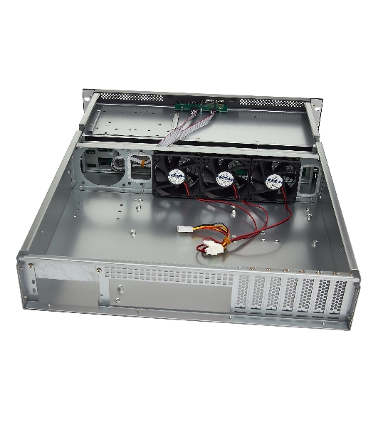 Серверный корпус Exegate EX281290RUS Pro 2U550-HS08 RM 19', высота 2U, глубина 550, БП 1U-600ADS, 8xHotSwap, USB