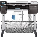 Плоттер струйный HP DesignJet T830 MFP (F9A28D), A1, 24', цветной, печ. A1 за 26 сек., 610 мм, 2400x1200 dpi, Wi-Fi, USB 2.0, Ethernet, фото2