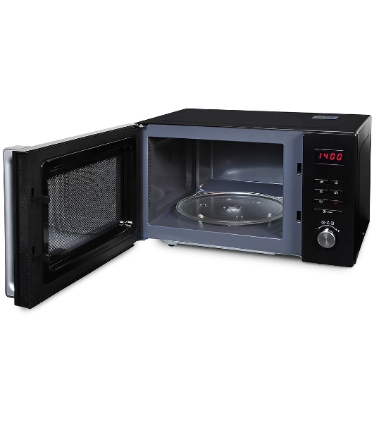 Микроволновая печь Hyundai HYM-M2062 черный, 23 л, 800 Вт, переключатели - кнопки, поворотный механизм
