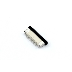 Разъем FPC Half Coverage Bottom Contact 0.5K-BX-16PWB 16 pin высота 2мм шаг 0,5мм, фото4