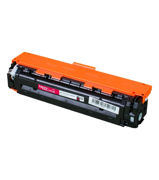 Картридж лазерный Sakura CF213A для HP LJ Pro M251/M276, пурпурный, 1800 к.
