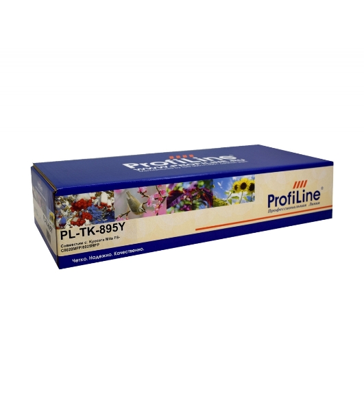 Картридж ProfiLine PL-TK-895Y для Kyocera Mita FS-C8020MFP/8025MFP/8525MFP Yellow 6000 копий