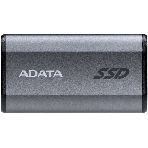 Внешний SSD ADATA Elite SE880, 2TB, USB 3.2 Gen 2x2 Type-C, R/W 2000/2000, серый, фото 1