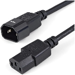 Шнур питания NTSS NTSS-PC13141 C13-С14 проводник.:3x0.75мм2 1м 220В 10А черный, фото2