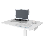 Стол для ноутбука Cactus VM-FDS102 столешница МДФ белый 80x60x122см (CS-FDS102WWT), фото16