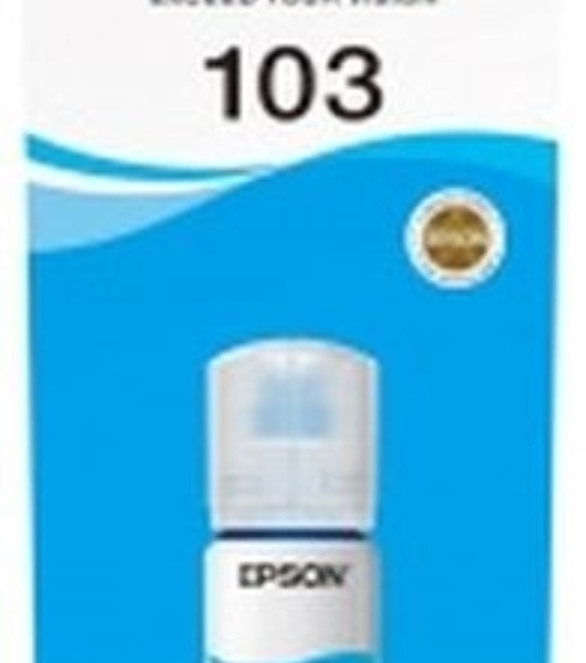 Чернила Epson 103C C13T00S24A голубой (65 мл) для Epson L3100/3110/3150