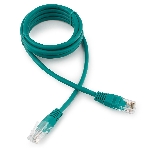 Патч-корд UTP Cablexpert cat.5e, 1.5м, литой, многожильный, зеленый, фото2
