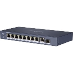 Коммутатор Hikvision DS-3E0510HP-E, 8×1 Гбит/с PoE+ + 1×1 Гбит/с SFP, неуправляемый, фото7