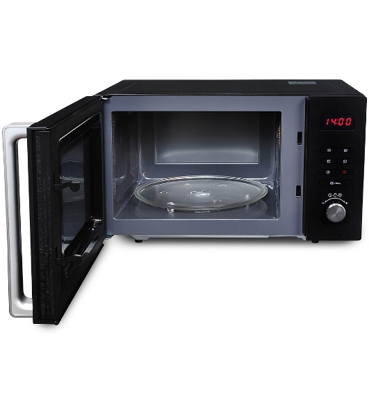 Микроволновая печь Hyundai HYM-M2062 черный, 23 л, 800 Вт, переключатели - кнопки, поворотный механизм