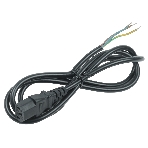 Шнур питания ITK PC-C13N-2M C13 проводник.:3x1.5мм2 2м 230В 10А (упак.:1шт) черный, фото2