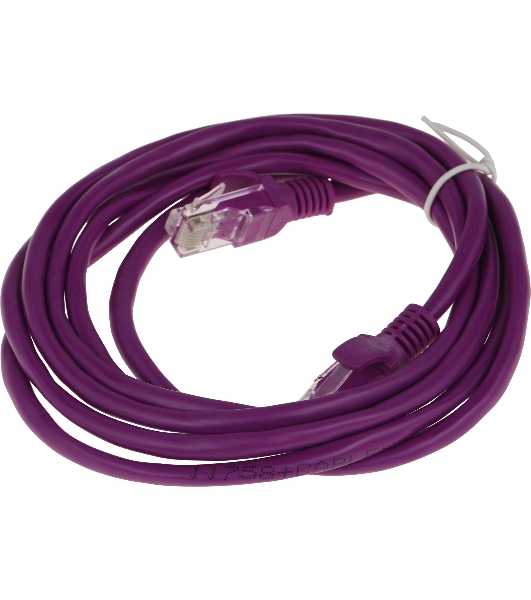 Патч-корд UTP Cablexpert cat.5e, 2м, литой, многожильный, фиолетовый