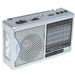 Радиоприемник портативный Hyundai H-PSR160 серебристый USB microSD, фото13
