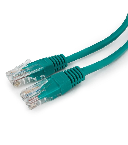 Патч-корд UTP Cablexpert cat.5e, 1.5м, литой, многожильный, зеленый