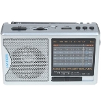 Радиоприемник портативный Hyundai H-PSR160 серебристый USB microSD, фото12