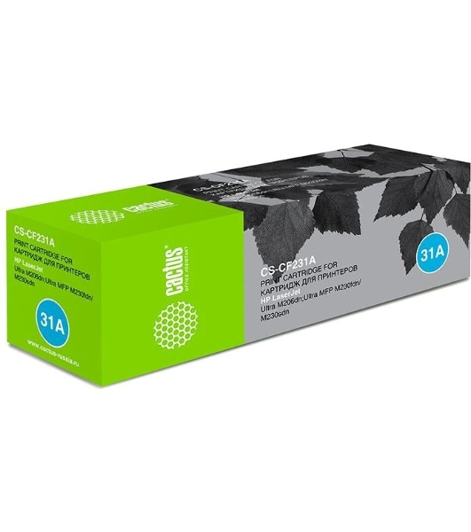 Картридж лазерный Cactus CS-CF231A черный (5000 стр.) для HP LJ M206dn/Ultra MFP M230fdn/M230sdn