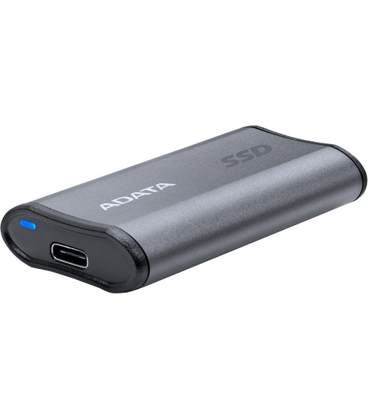 Внешний SSD ADATA Elite SE880, 2TB, USB 3.2 Gen 2x2 Type-C, R/W 2000/2000, серый