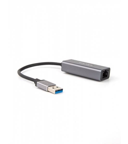 Кабель-переходник USB 3.0 (Am) --> LAN RJ-45 Ethernet 1000 Mbps, Aluminum Shell,Telecom TU312M