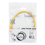 Патч-корд UTP Cablexpert cat.5e, 0.25м, литой, многожильный, желтый, фото3