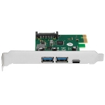 Контроллер ExeGate EXE-323 PCI-E 2.0, 2*USB 3.0 ext + 1*Type-C, разъем доп.питания (OEM), фото11