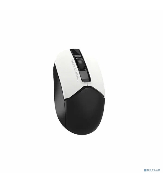 Мышь беспроводная A4Tech Fstyler FB12 белый/черный, 1200 dpi, радиоканал, Bluetooth, USB, кнопки - 3