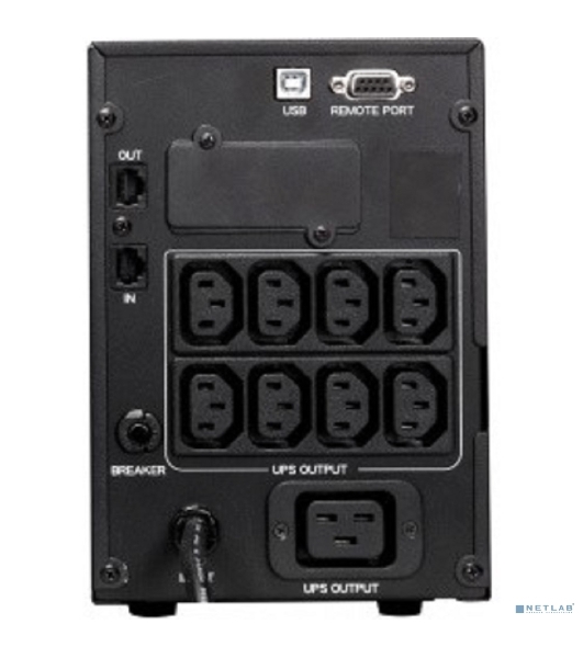 Источник бесперебойного питания Powercom Smart King Pro+ SPT-3000-II LCD 2400Вт 3000ВА черный