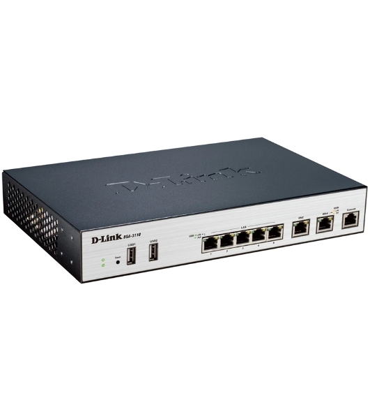 Межсетевой экран D-Link DSA-3110, 7×100 Мбит/с, управляемый