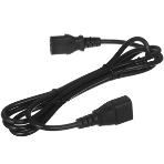 Шнур PowerCube ПВС-АП 3x0,75 C13С14-250-10-1,8, черный, 1,8 м, C13-C14, 3x0.75, 10А, с заземлением,, фото3