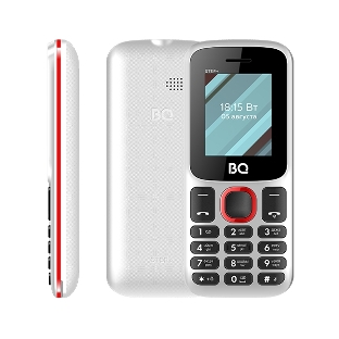 Мобильный телефон BQ 1848 Step+ белый/красный