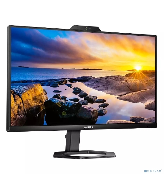 Монитор 23.8' Philips 24E1N5300HE IPS 1920x1080, 75 Гц, 4 мс, 16:9, 300 кд/м2, 1хHDMI, 1хDP, 5xUSB, черный