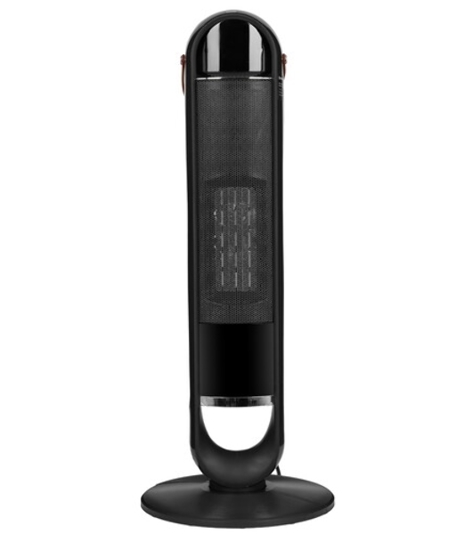Тепловентилятор электрический BRAYER BR4862 чёрный, керамический, 2000 Вт, 20 м²