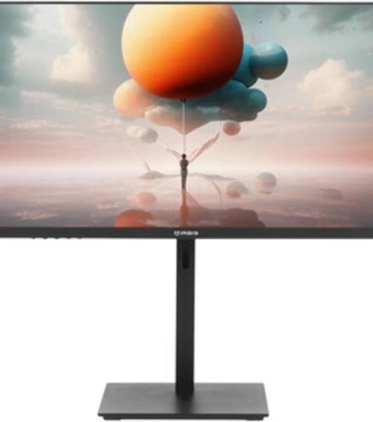 Монитор 23.8' IRBIS MIR View24 IPS 1920x1080, 100 Гц, 5 мс, 16:9, 300 кд/м², VGA, HDMI 2.0, DP 1.2, 3.5 Jack, динамики (2 Вт), HDR10, черный, в реестре Минпромторга