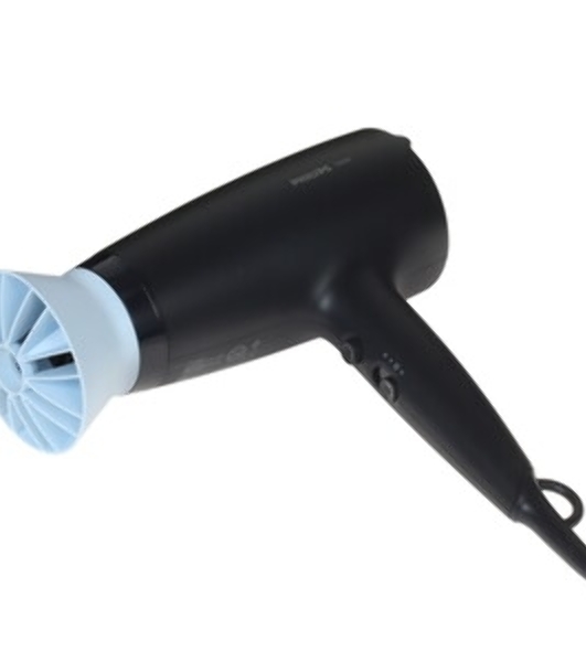 Фен Philips BHD360/20 черный/синий, 2100 Вт, ионизация