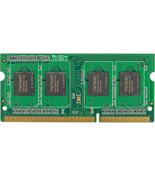 Оперативная память Patriot, DDR3, 4GB (1x4 GB), 1600 MHz, CL11, SO-DIMM