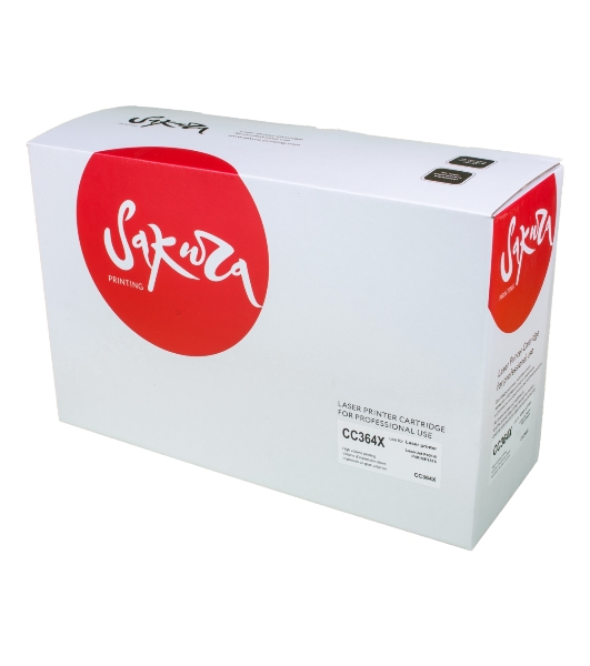 Картридж лазерный Sakura CC364X для HP LaserJet P4015/4015n/4015tn/P4515/4515n/4515tn/4515x/4515fx, черный, 24000 к.