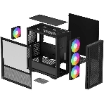 Компьютерный корпус DeepCool CH560 черный (R-CH560-BKAPE4-G-1) (ATX, без БП, 2хUSB, с окном), фото19