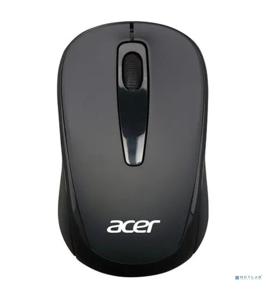 Мышь беспроводная Acer OMR133 черный, 1000 dpi, радиоканал, USB, кнопки - 3