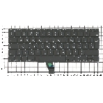Клавиатура для ноутбука MacBook A1370 большой ENTER 2011+ с подсветкой, фото2