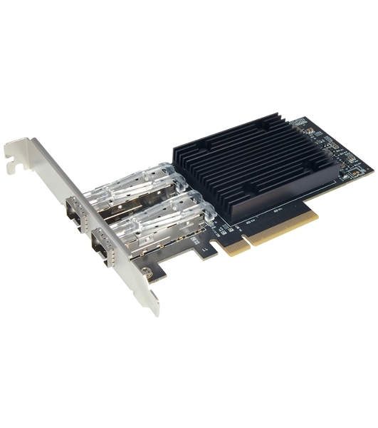 Сетевая карта SUNRICH TECHNOLOGY N-1100 25G Dual Port SFP28 Ethernet Adapter with Broadcom BCM57414 chipset