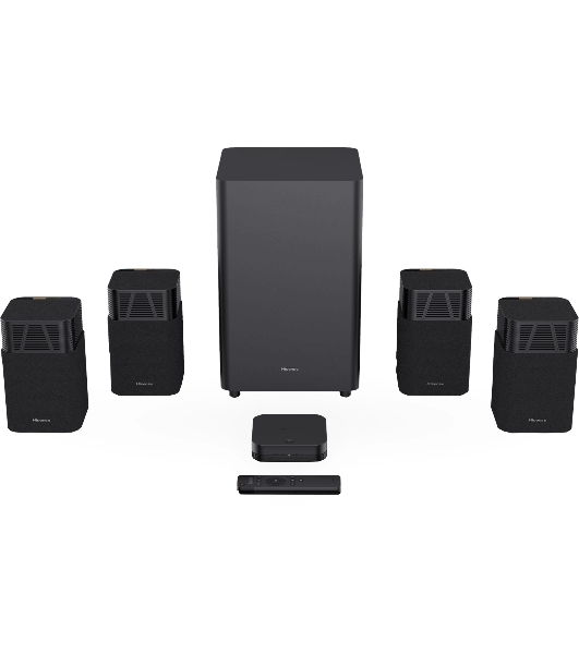 Саундбар Hisense HT SATURN 4.1.2 720Вт+240Вт черный