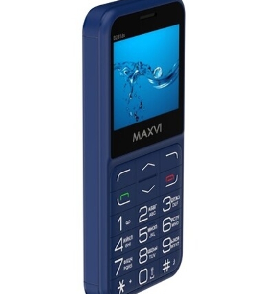 Мобильный телефон Maxvi B231ds синий