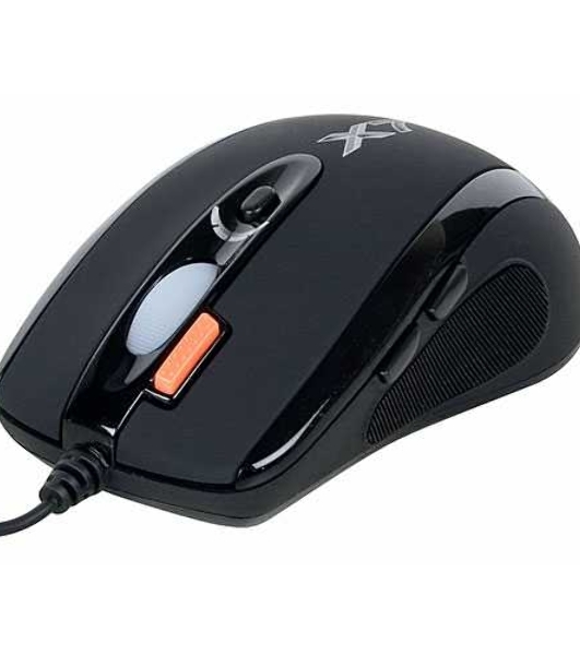 Мышь проводная A4Tech X-710MK черный, 2000 dpi, USB, кнопки - 7